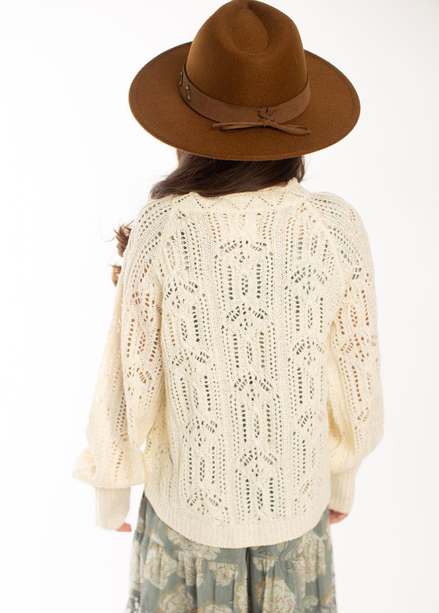 Jelina Sweater in Cream Product Image