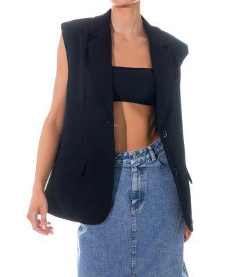 Women's Over Blazer Vest Product Image