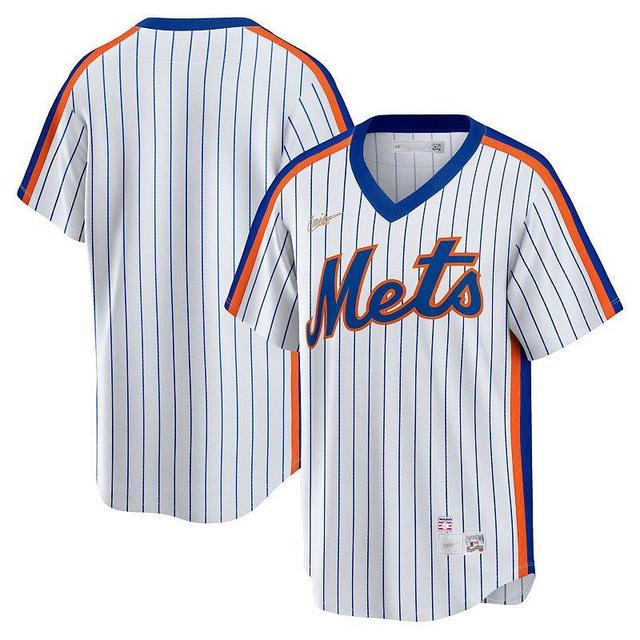 Mens Nike New York Mets Home Cooperstown Collection Team Jersey Product Image