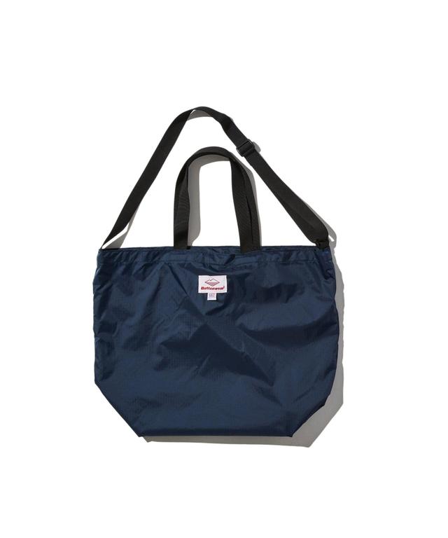 Packable Tote / Navy x Black Product Image