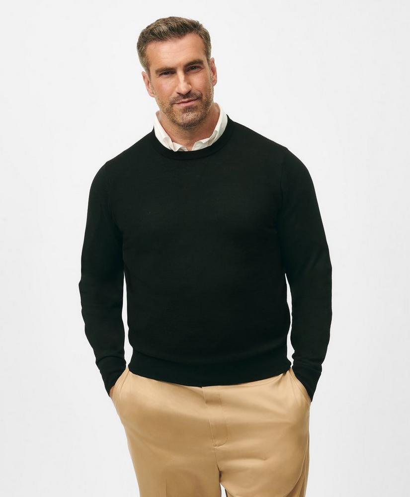 Big & Tall Ultimate Merino Wool Crewneck Sweater Product Image