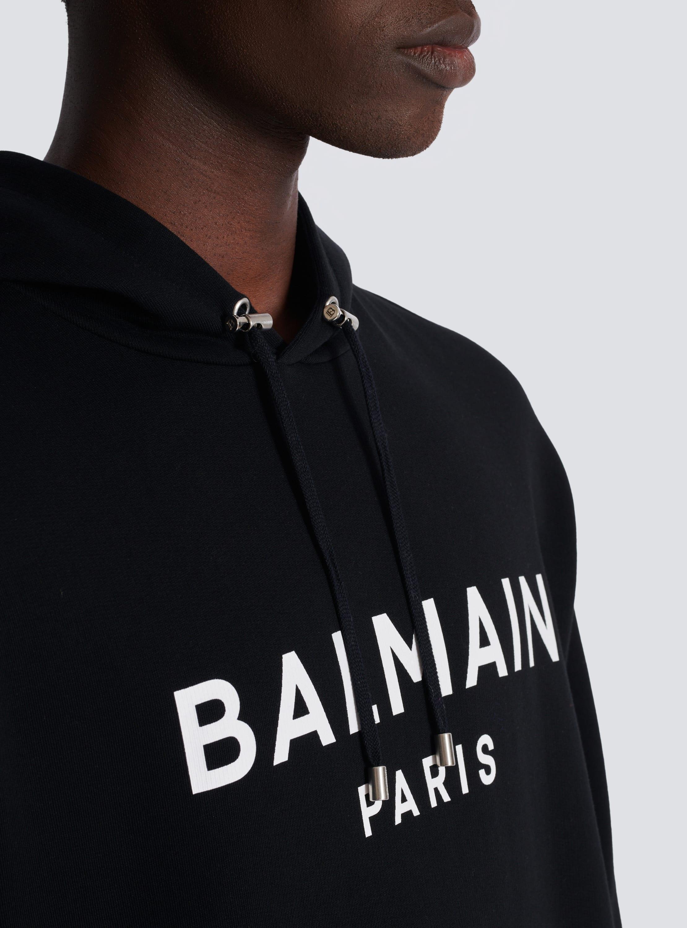 Printed Balmain Paris hoodie Product Image