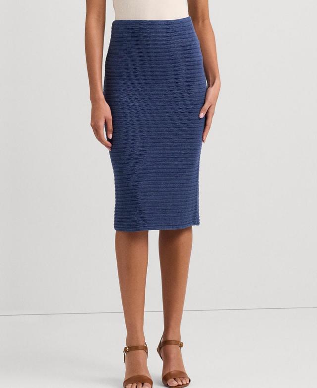 Women's Textured Pencil Skirt Product Image