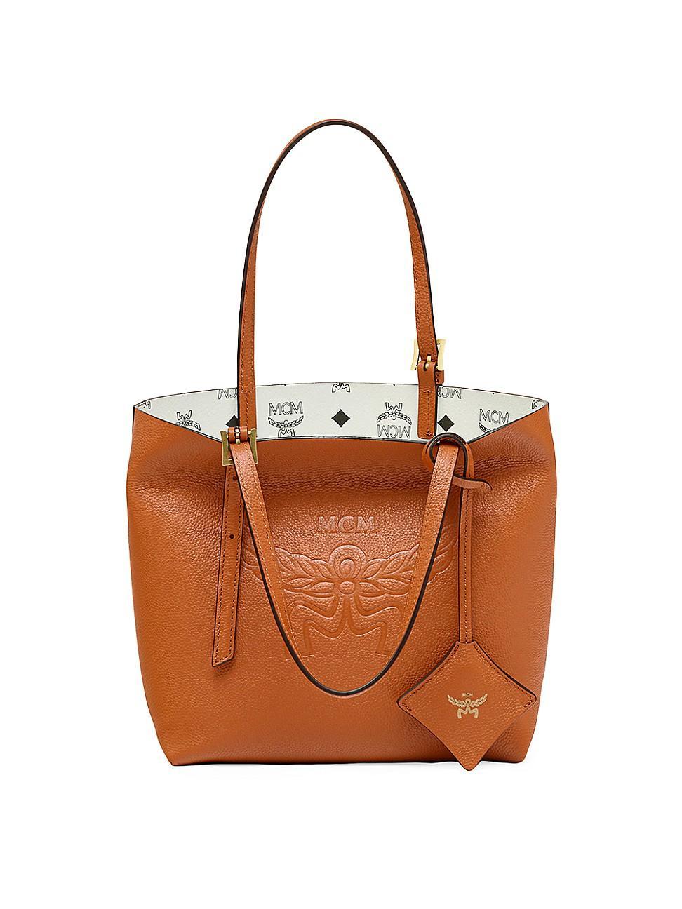 Womens Himmel Mini Leather Shopper Bag Product Image