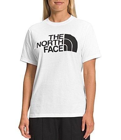 The North Face Short Sleeve Half Dome Tee (TNF /TNF White) Women's T Shirt Product Image