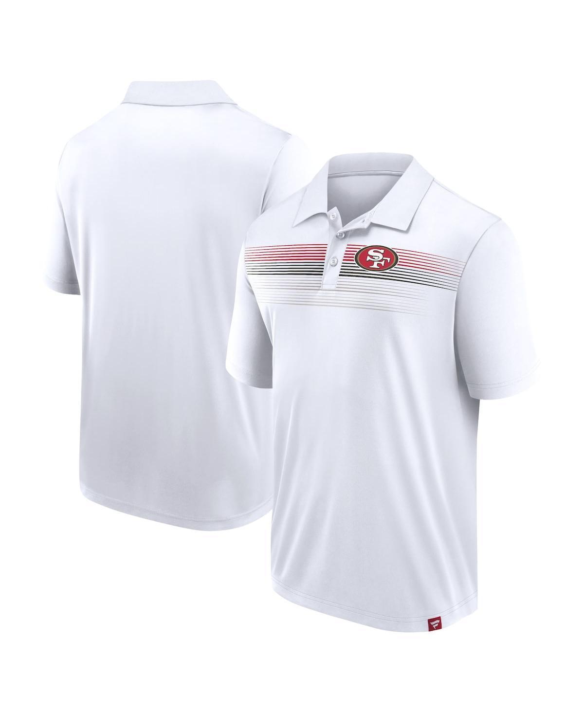 Mens Fanatics White San Francisco 49ers Victory For Us Interlock Polo Shirt Product Image