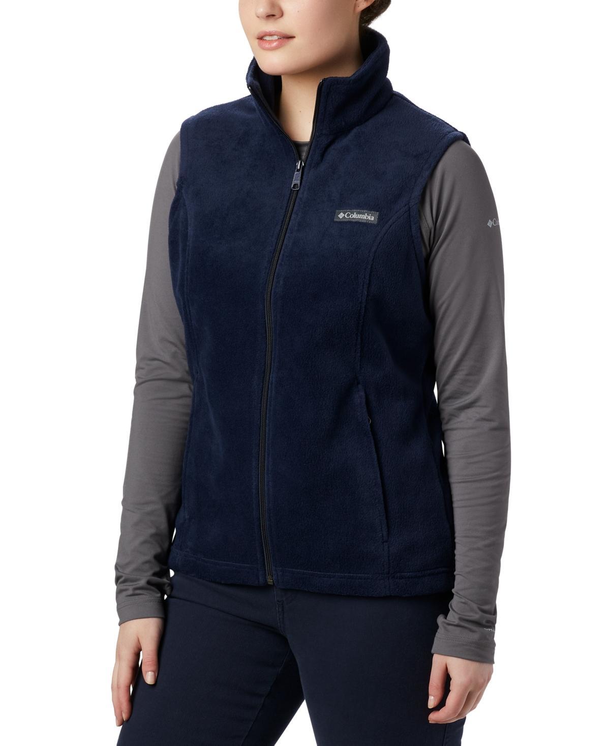 Womens Columbia Benton Springs Vest Blue Product Image