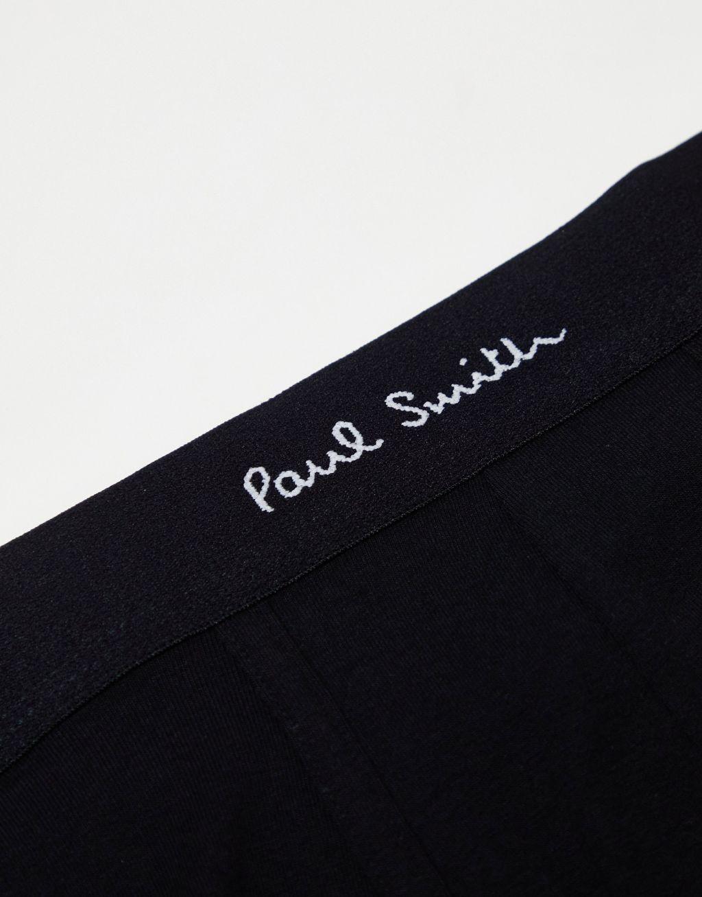 Paul Smith 5 pack trunks in black logo waistband Product Image