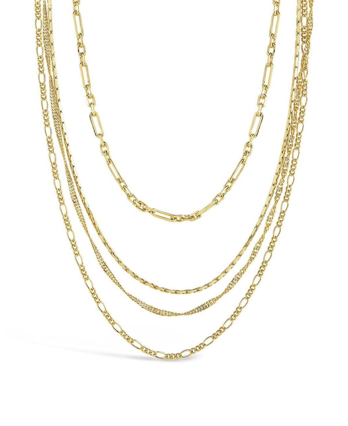 Womens Multi Chain Layered Necklace Product Image