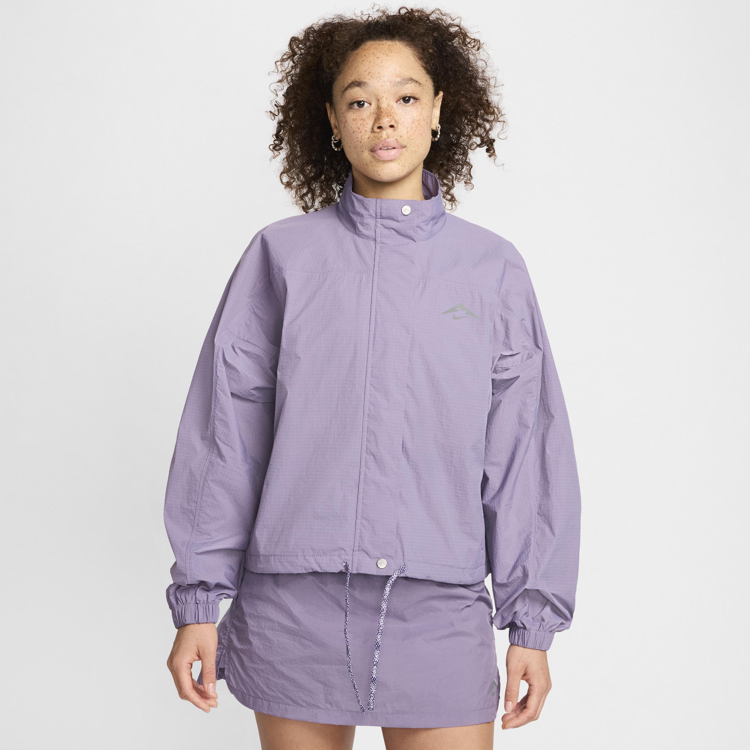 Nike Womens Trail Repel UV Running Jacket Product Image