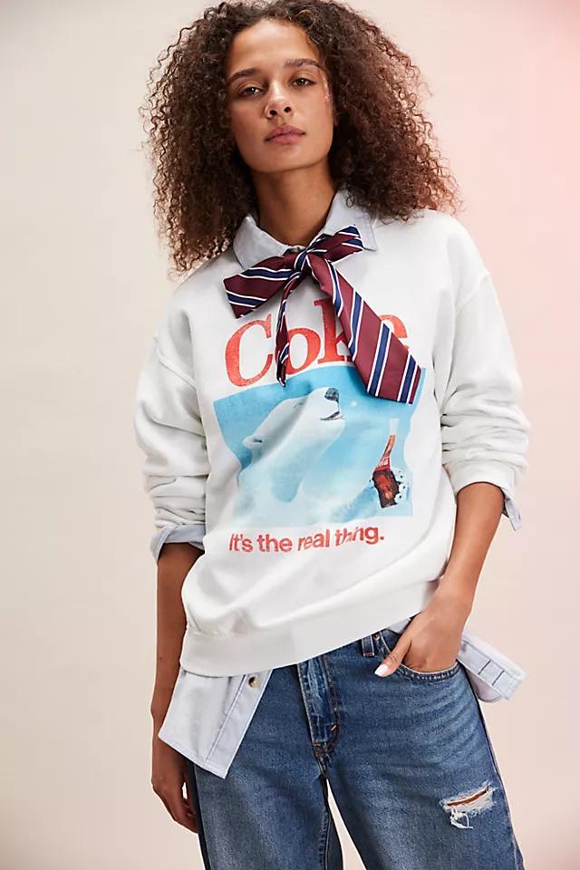 Junk Food Coke Polar Bears Crewneck Product Image