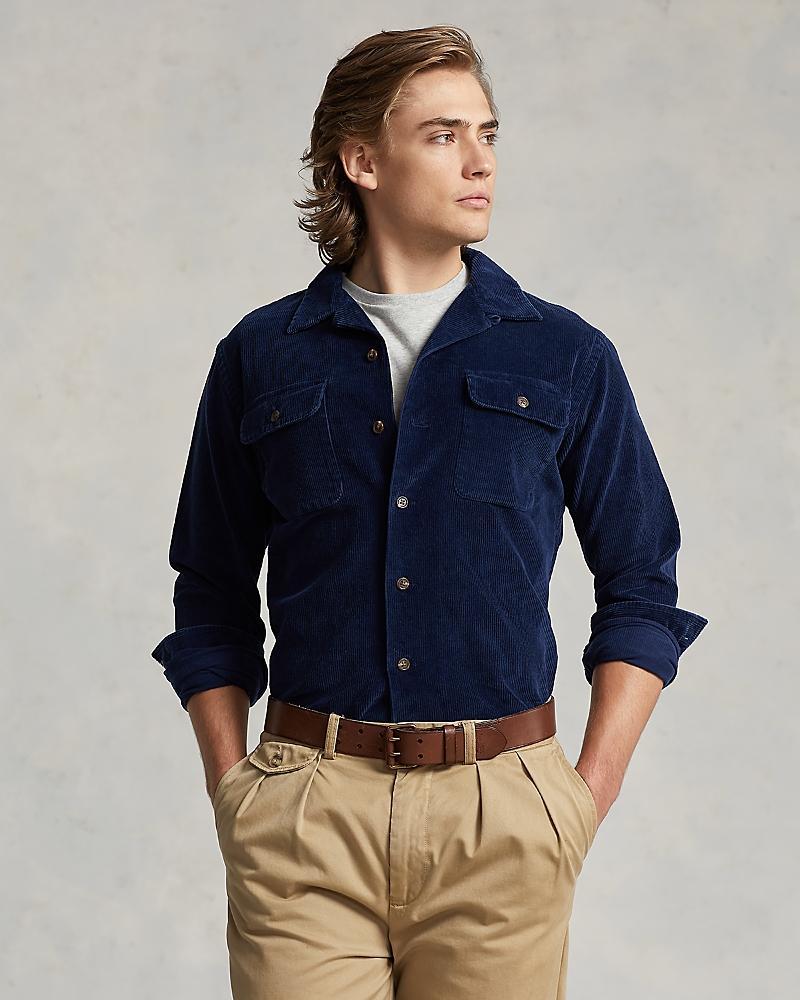 Mens Wide Wale Corduroy Shirt Product Image