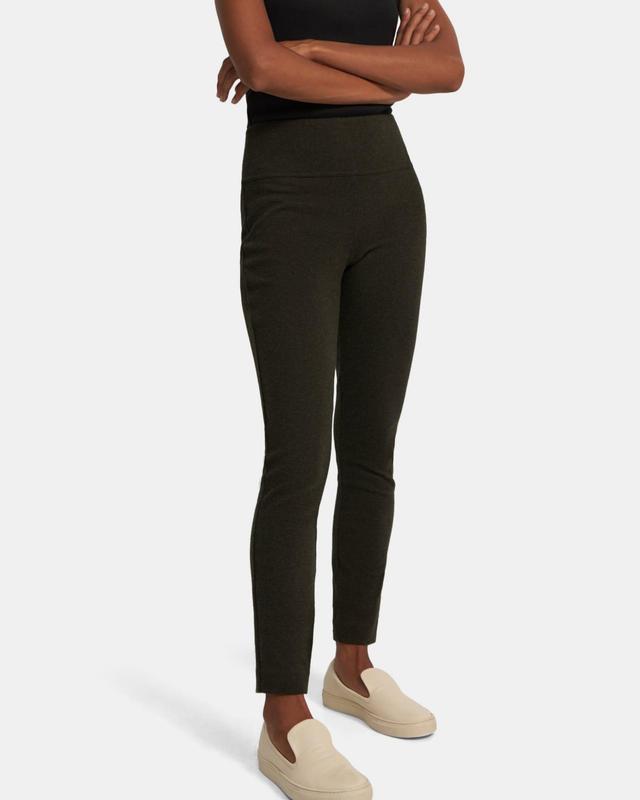 Yoke Legging in Compact Knit Product Image