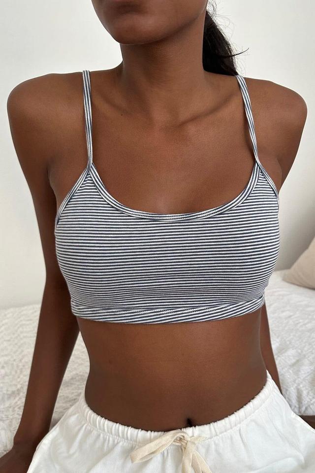 Lainey Striped Bra Top Product Image