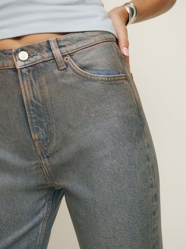 Abby High Rise Straight Jeans Product Image