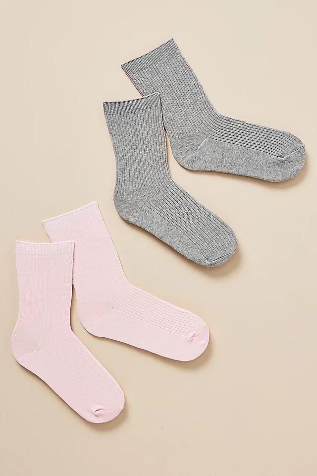 Ribbed Trouser Socks, Set of 2 Product Image