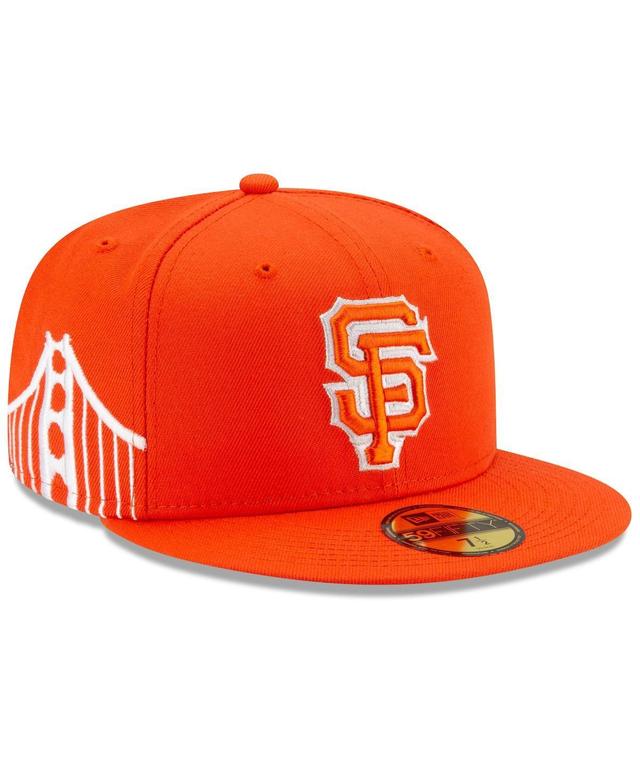 Mens New Era Orange San Francisco Giants City Connect 59FIFTY Fitted Hat Product Image