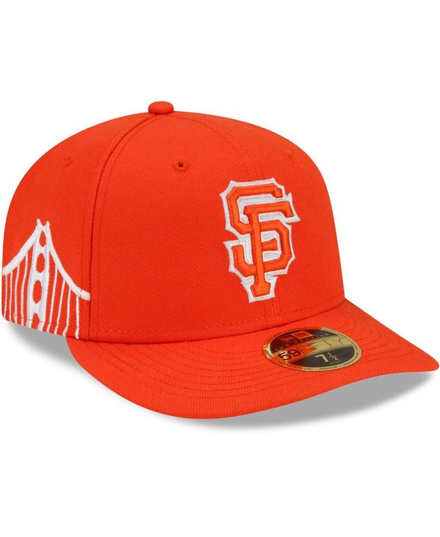 Mens New Era Orange San Francisco Giants City Connect Low Profile 59FIFTY Fitted Hat Product Image