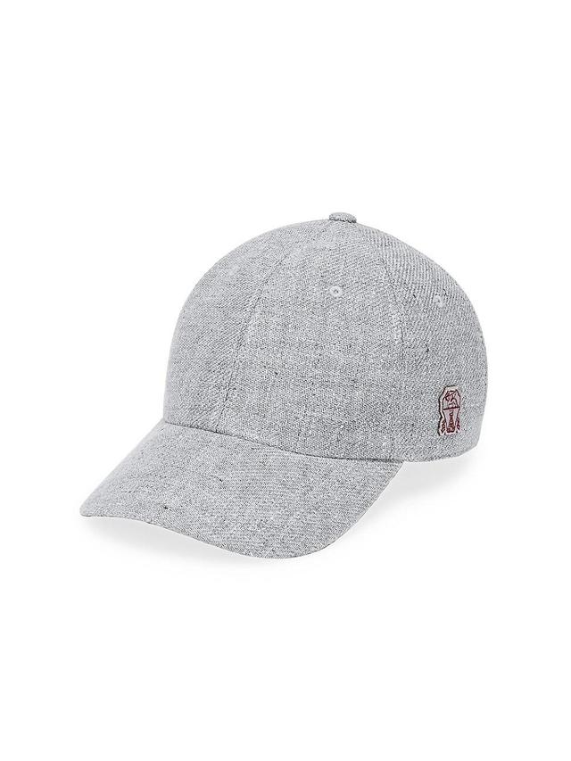 Mens Baseball Cap with Logo Patch Product Image