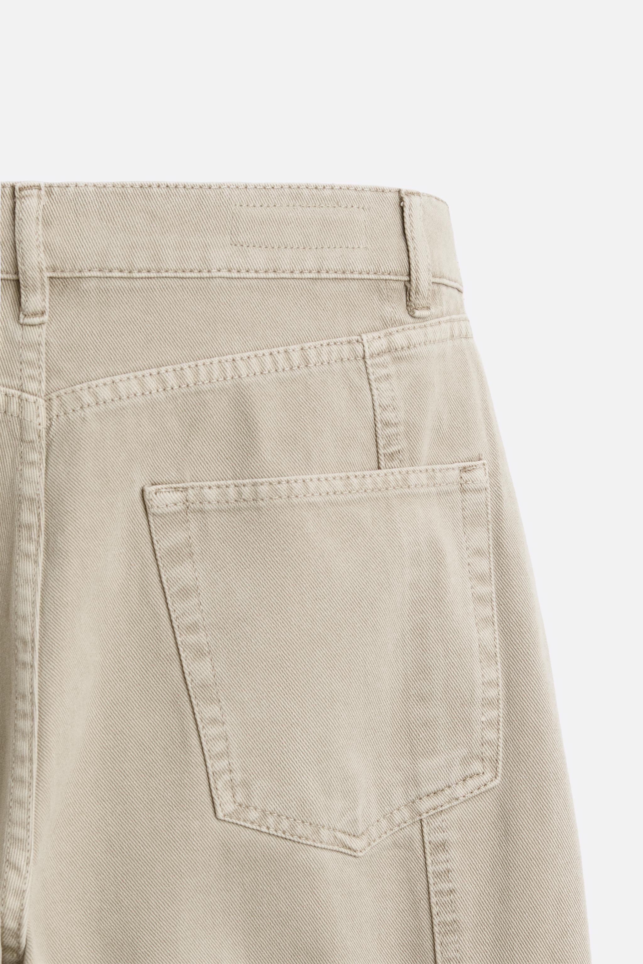 POCKET DENIM CARGO PANTS Product Image