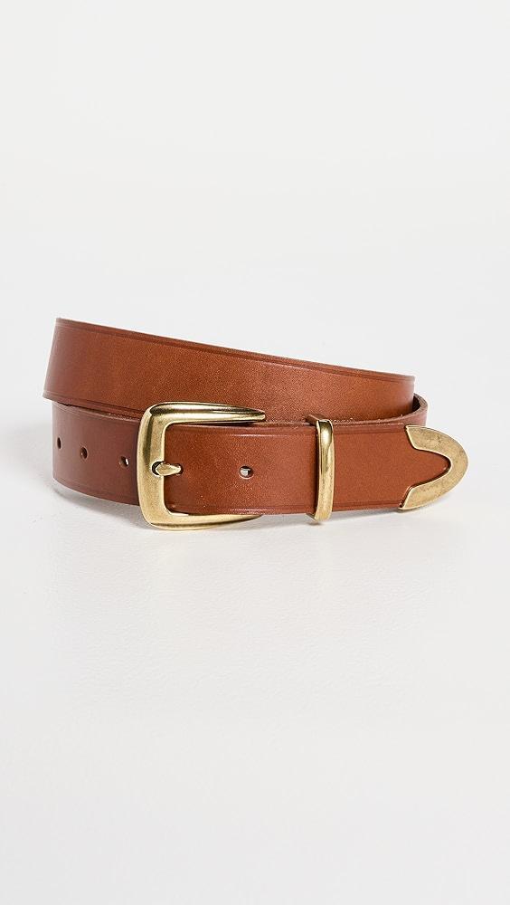 Madewell Leather Western Belt | Shopbop Product Image