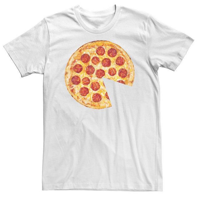 Big & Tall Pizza Pie Slice Portrait Tee, Mens Product Image