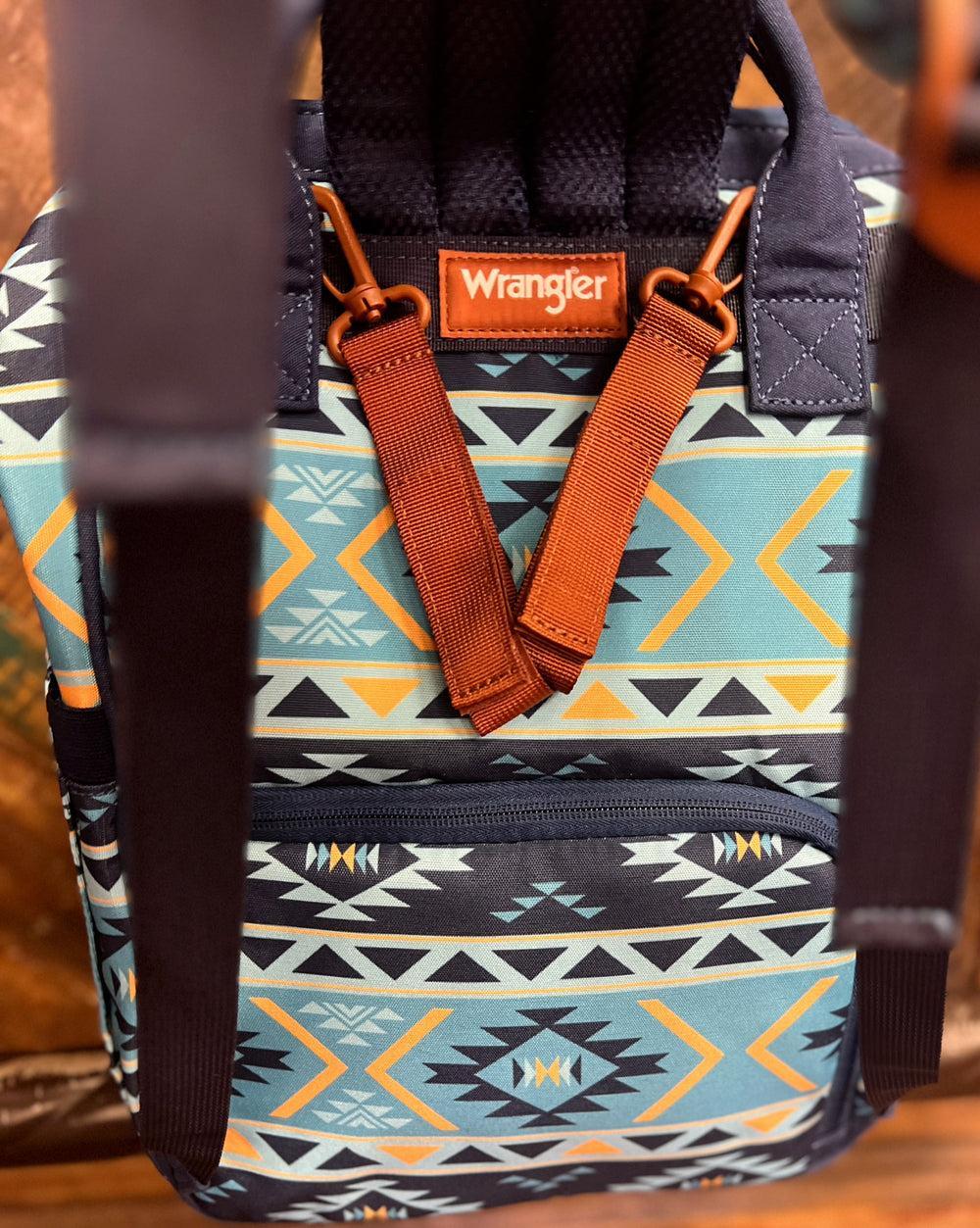 The Original Wrangler Diaper Bag -Navy & Blue Product Image