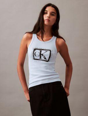 Contour Rib Monogram Logo Tank Product Image