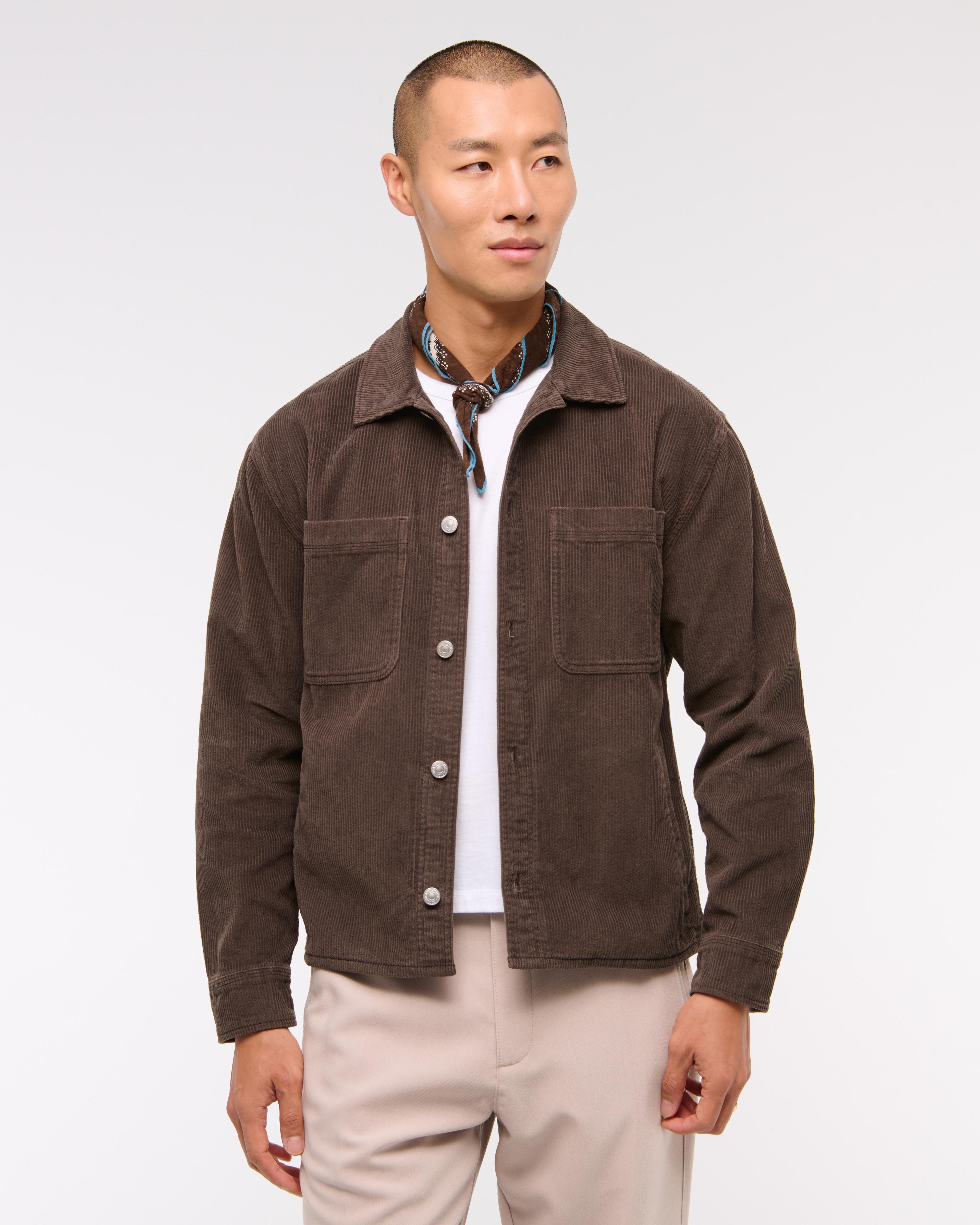 Corduroy Shirt Jacket Product Image