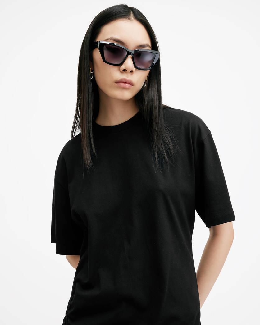 Naenia Drawcord Mini T-Shirt Dress Product Image