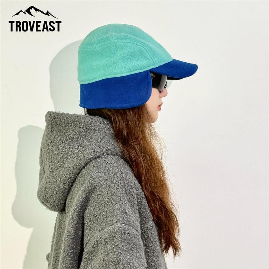 Embroidered Fleece Trapper Cap Product Image