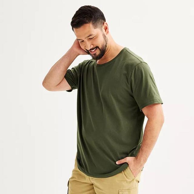 Big & Tall Sonoma Goods For Life Tee, Mens Green Night Product Image