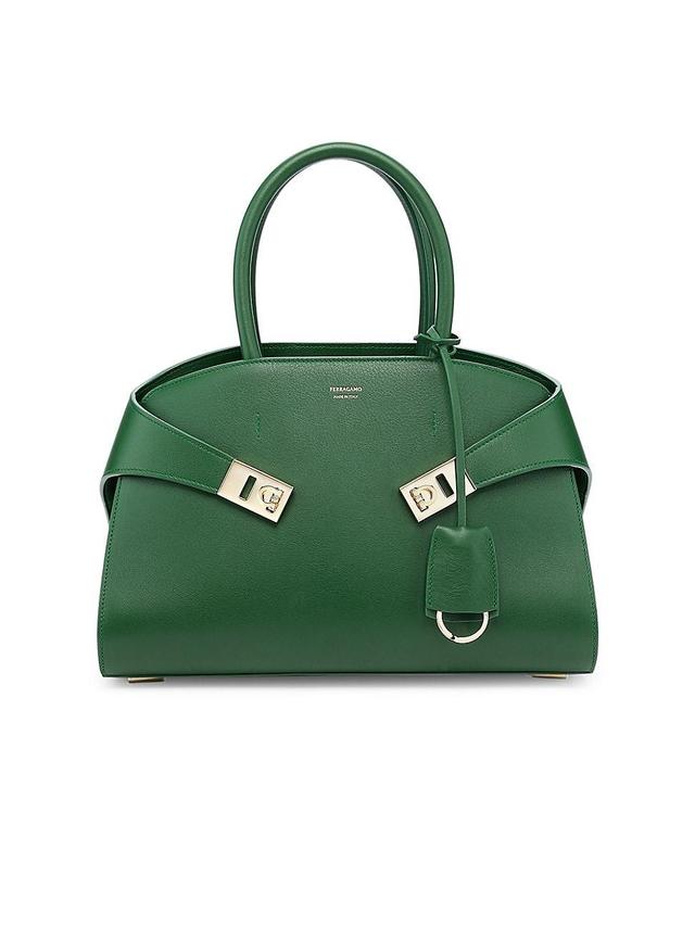 Hug Leather Top-Handle Bag Product Image