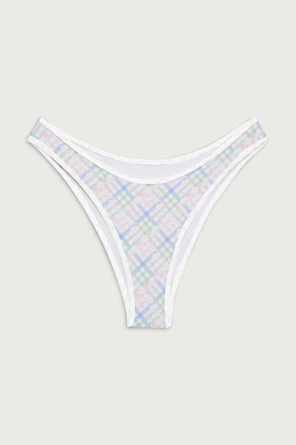 x DJERF AVENUE Dove Classic Bikini Bottom - Cottage Meadow Product Image