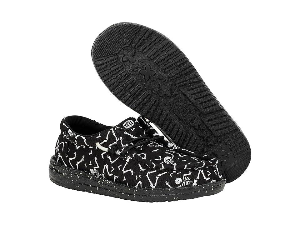 Hey Dude Kids Wally Skeletons (Little Kid/Big Kid) Men's Lace-up Boots Product Image