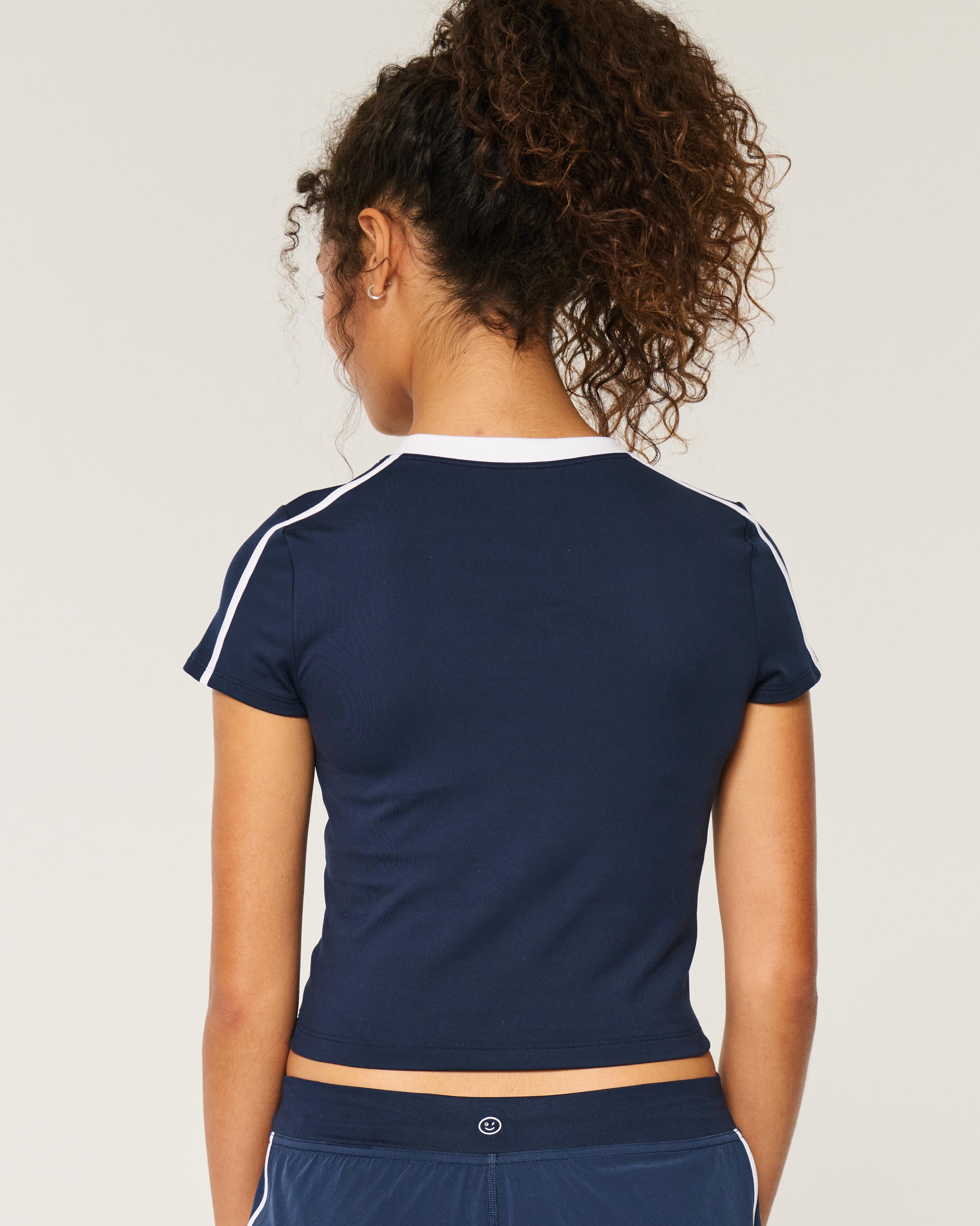 Gilly Hicks Active V-Neck T-Shirt Product Image