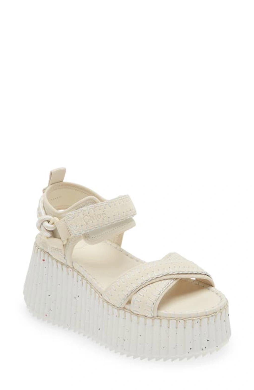 Nama Platform Sandal In White product image