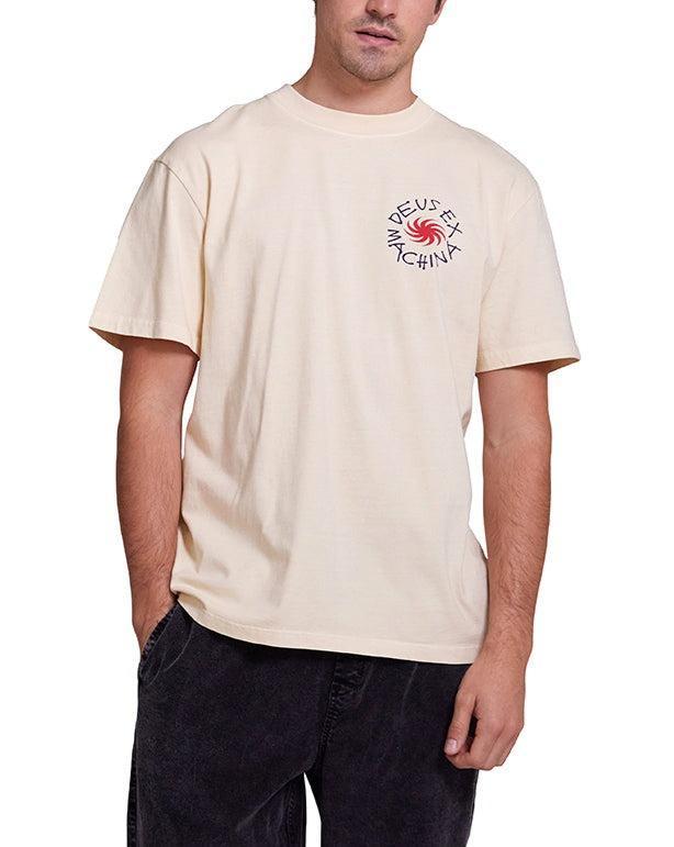 Custom Leisure Tee - Dirty White Product Image