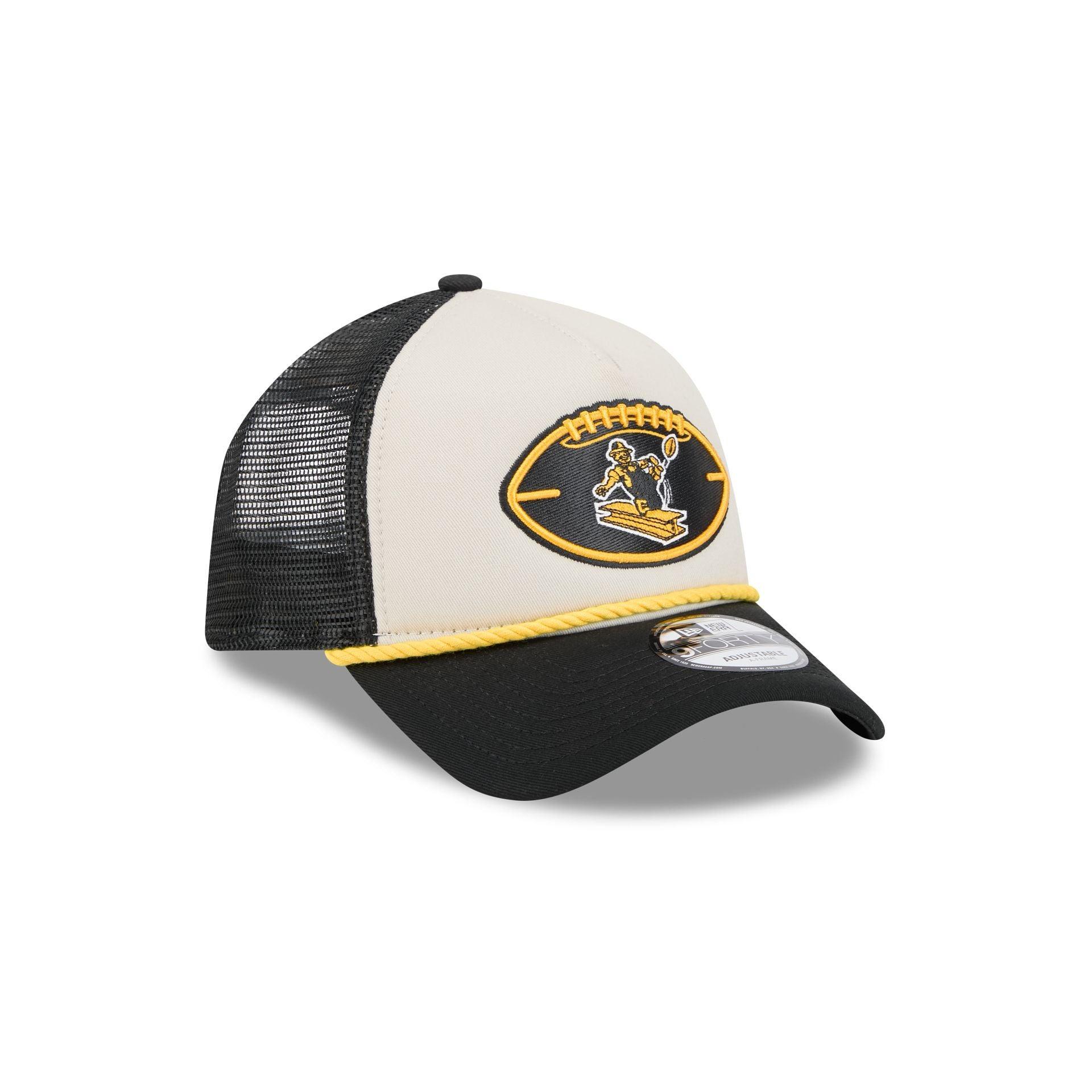 Pittsburgh Steelers 2024 Historic Sideline 9FORTY A-Frame Snapback Hat Male Product Image