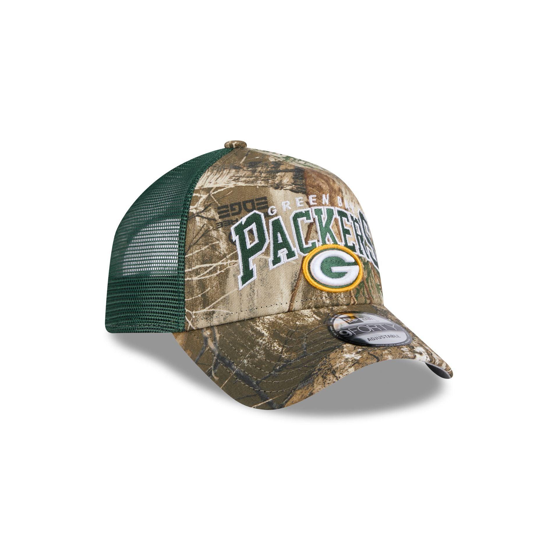 Green Bay Packers Active 9FORTY A-Frame Trucker Hat Male Product Image