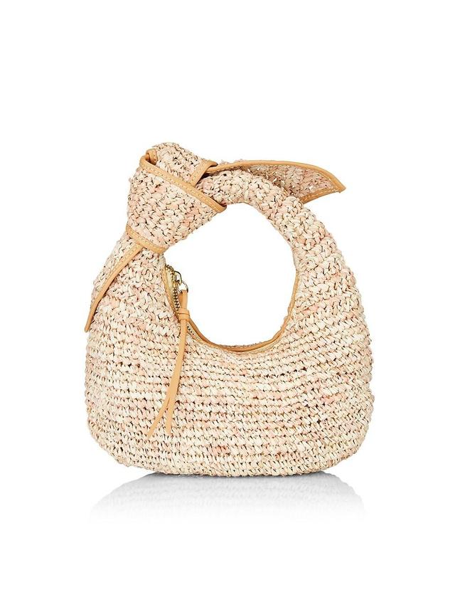 Womens Josie Raffia Knot Bag Product Image