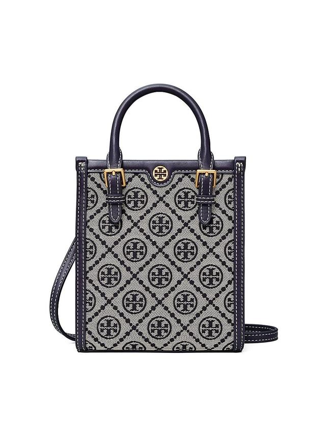 Womens T Monogram Jacquard Mini Tote Product Image