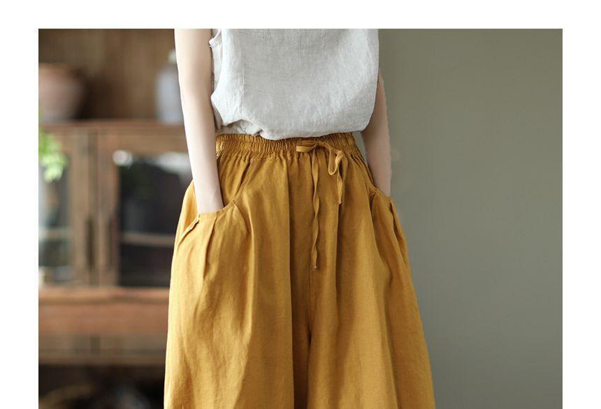 Cropped Harem Pants Product Image