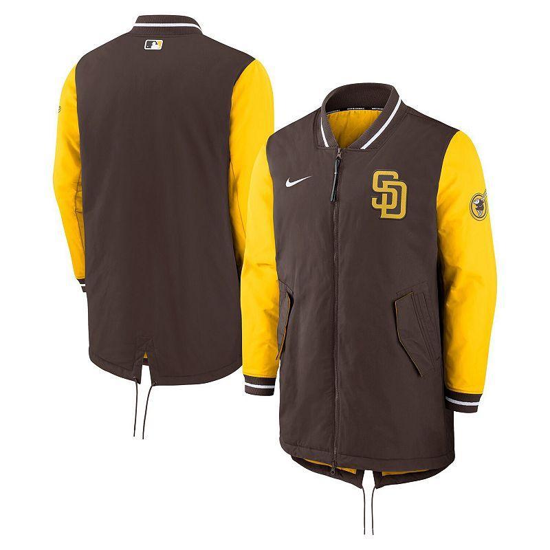 Mens Nike San Diego Padres Authentic Collection Dugout Performance Full-Zip Jacket Product Image