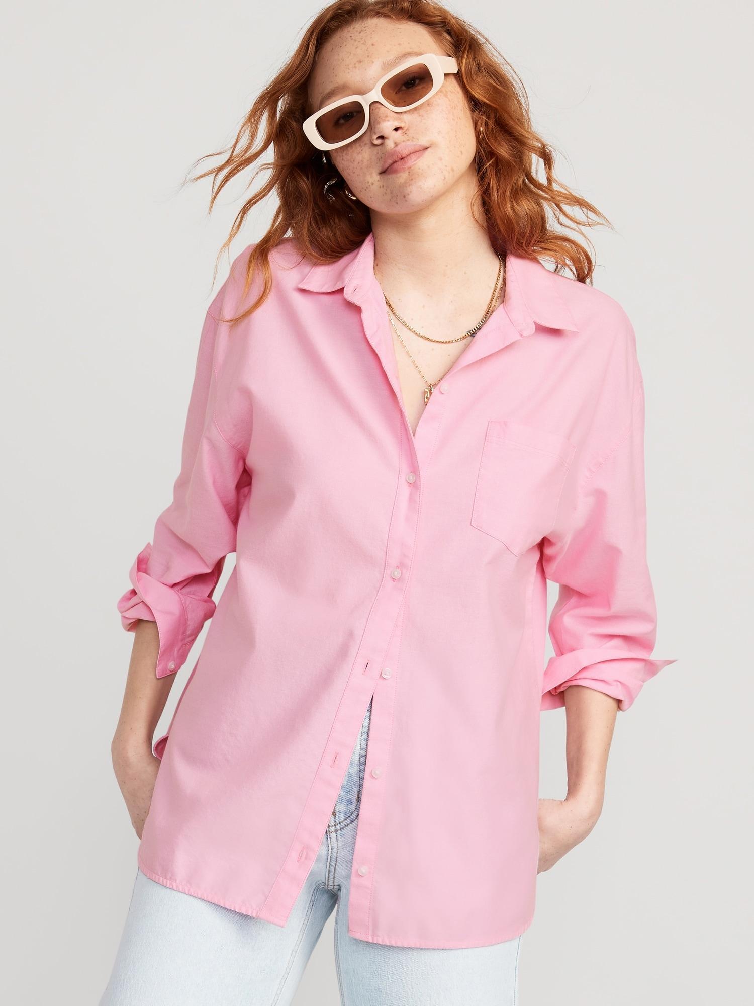 Oversized Boyfriend Shirt for Women Product Image