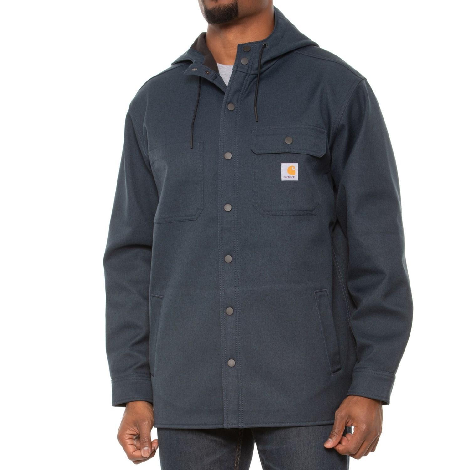 Carhartt 105022 Rain Defender® Relaxed Fit Hooded Shirt Jacket Product Image