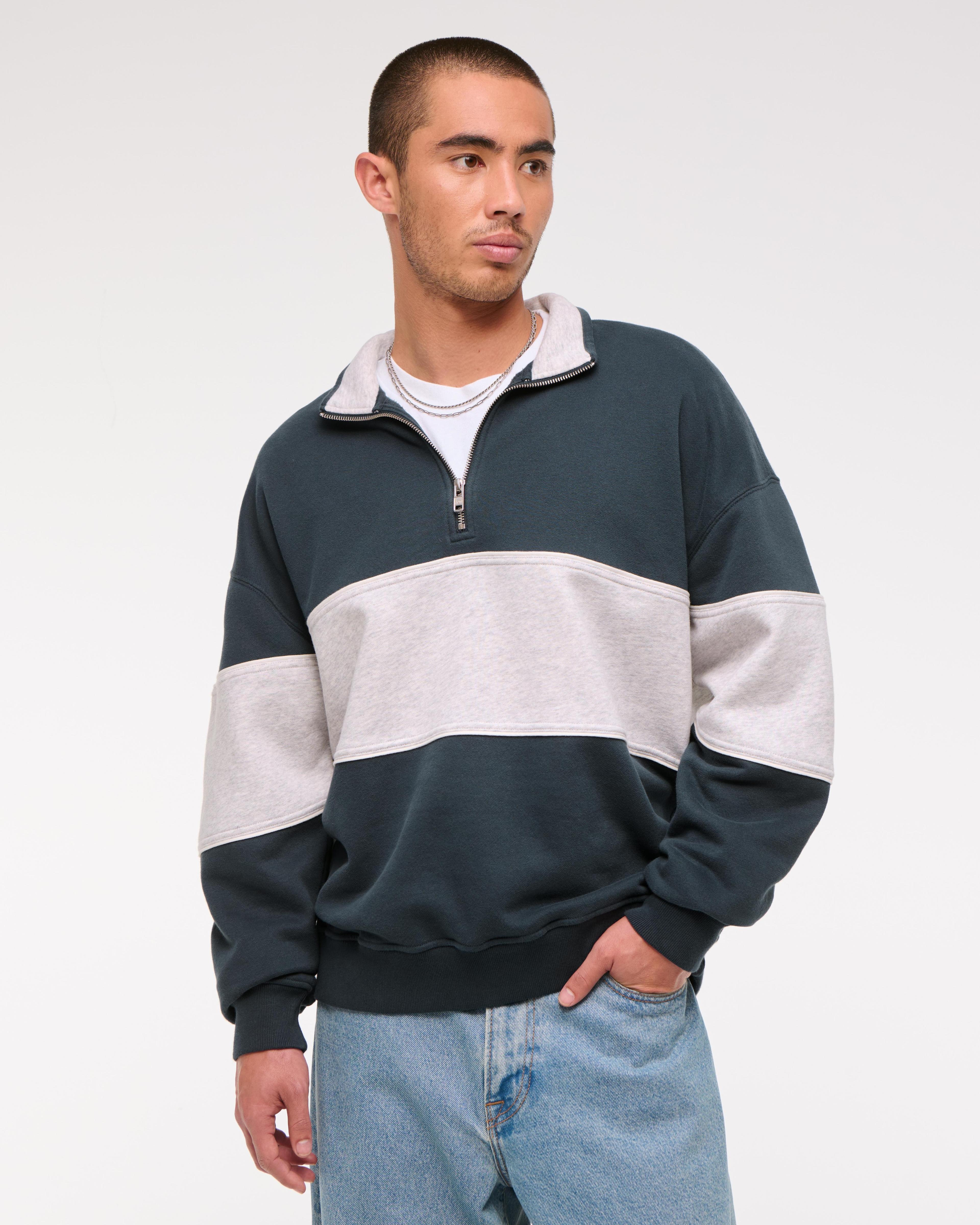 Essential Half-Zip Sweatshirt Product Image