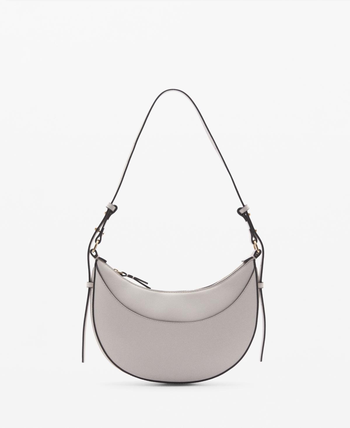 MANGO - Oval short handle bag - One size - Women Product Image