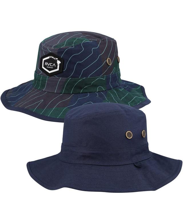 Rvca Mens Navy Island Hex Reverse Boonie Hat Product Image