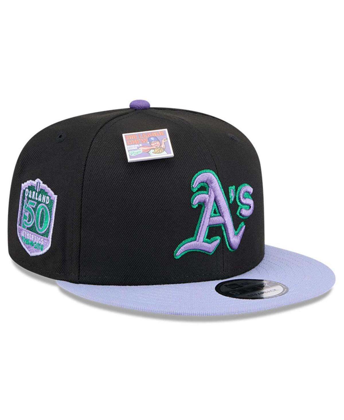 Mens New Era /Purple Oakland Athletics Grape Big League Chew Flavor Pack 9FIFTY Snapback Hat Product Image